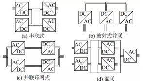 图2多端直流输电系统典型接线方式